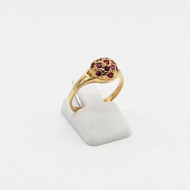 ANILLO FRUTILLA F7132 /O.ROJO